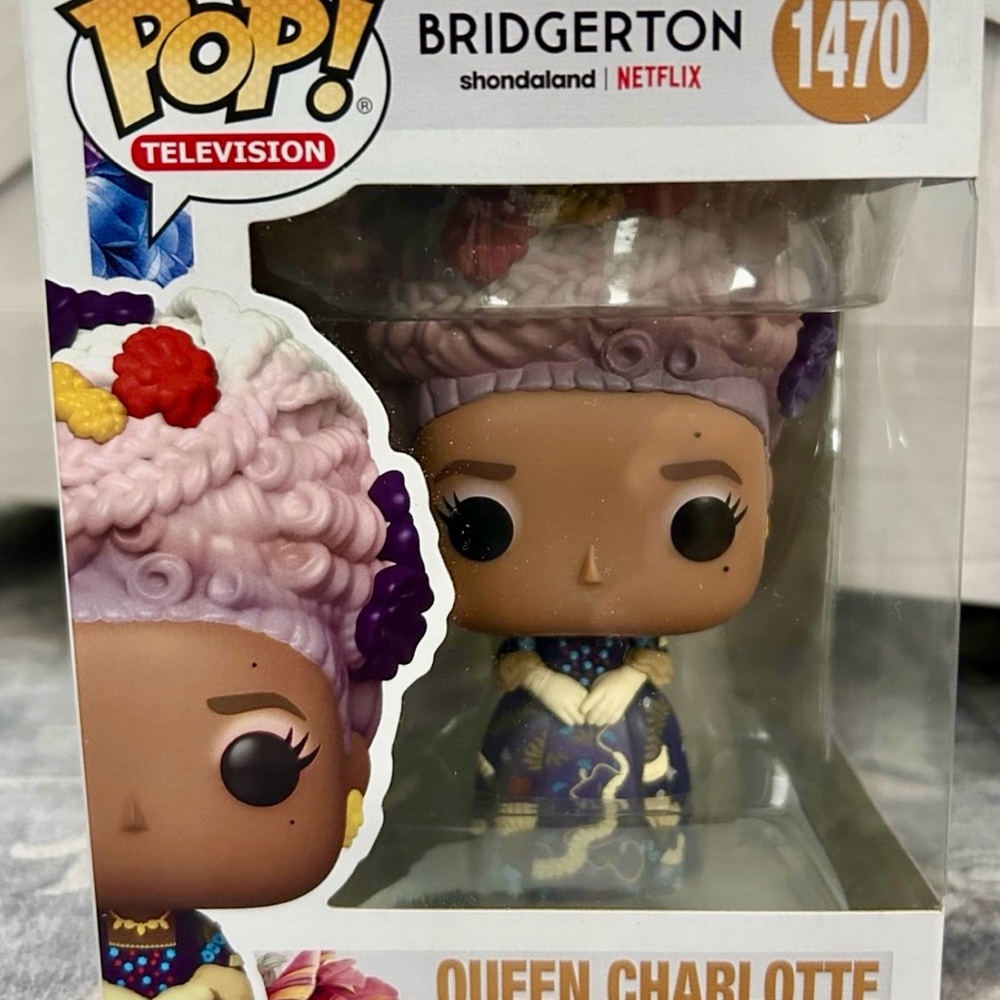 Funko Pop Netflix Bridgerton Queen Charlotte #1470